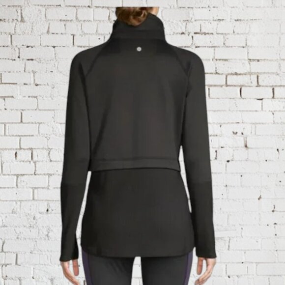 Avia Activewear 1/4 Zip Pullover Size S Black - Picture 5 of 5